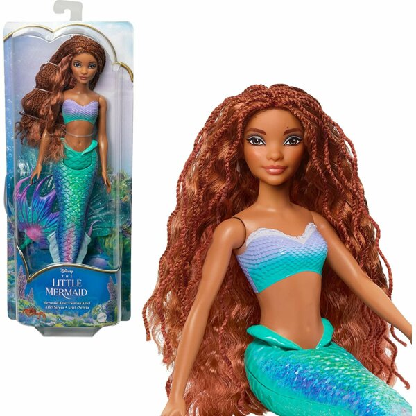 Disney Ariel, Fashion Doll with Signature Outfit, The Little Mermaid