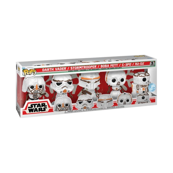 Funko Pop! 5-PACK Star Wars Holiday 5-Pack