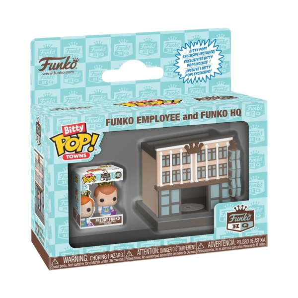 Funko Bitty Pop! Towns Funko Employee & Funko HQ