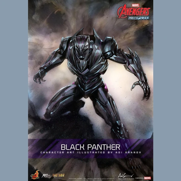 Hot Toys Avengers: Mech Strike - Black Panther (Diecast)
