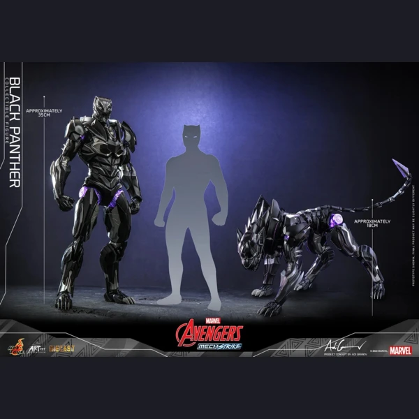 Hot Toys Avengers: Mech Strike - Black Panther (Diecast)