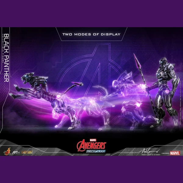 Hot Toys Avengers: Mech Strike - Black Panther (Diecast)