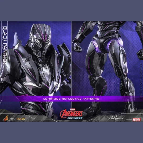 Hot Toys Avengers: Mech Strike - Black Panther (Diecast)