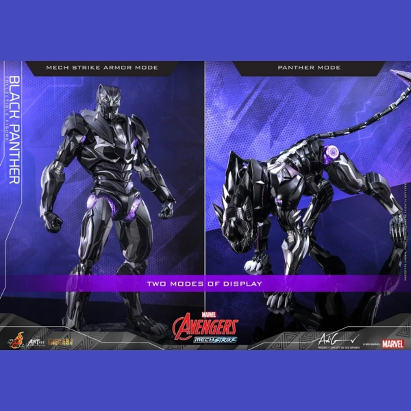 Hot Toys Avengers: Mech Strike - Black Panther (Diecast)