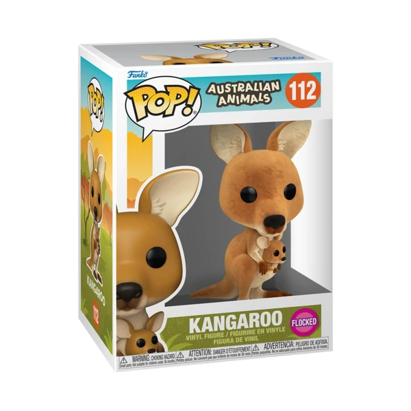 Funko Pop! Kangaroo (Flocked), Funko Gear