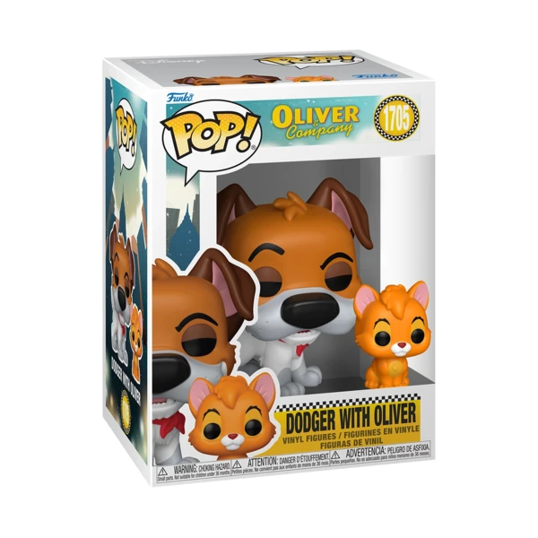 Funko Pop! Dodger with Oliver, Oliver & Company