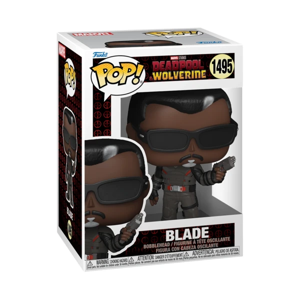 Funko Pop! Blade, Deadpool & Wolverine