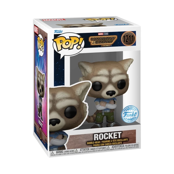 Funko Pop! Rocket Racoon, Guardians Of The Galaxy Vol. 3