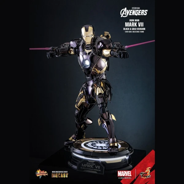 Hot Toys Iron Man Mark VII (Black and Gold Version), The Avengers