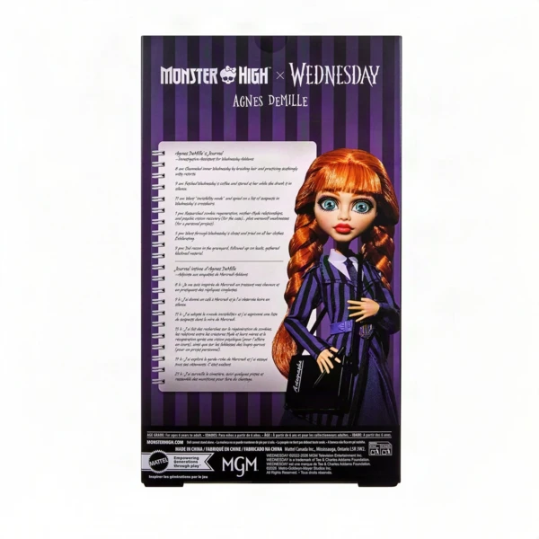 Monster High Agnes DeMille, Wednesday