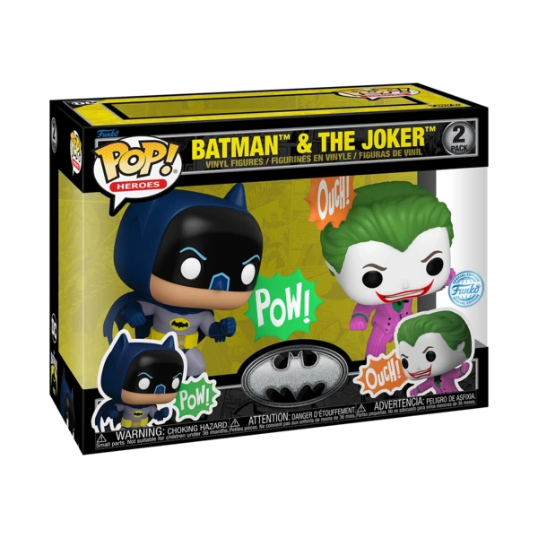 Funko Pop! 2-PACK Batman & The Joker, Batman 85th Anniversary