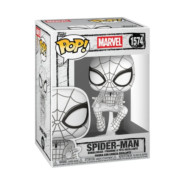 Funko Pop! Spider-Man (Sketched Deco)