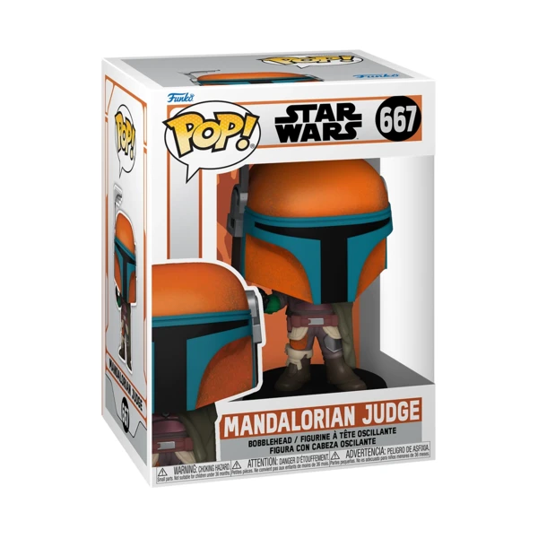 Funko Pop! Mandalorian Judge, Star Wars: The Mandalorian