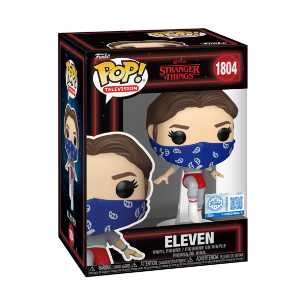 Funko Pop! Eleven with Bandana (Floating), Horror