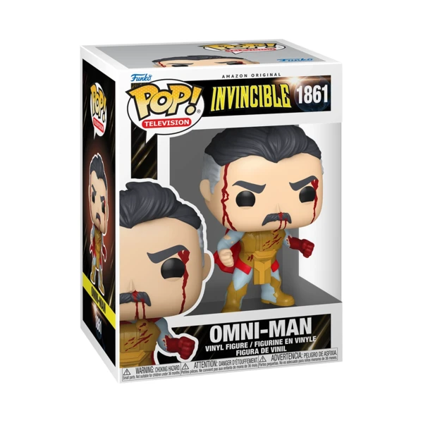 Funko Pop! Omni-Man (Armor) (Bloody), Animation