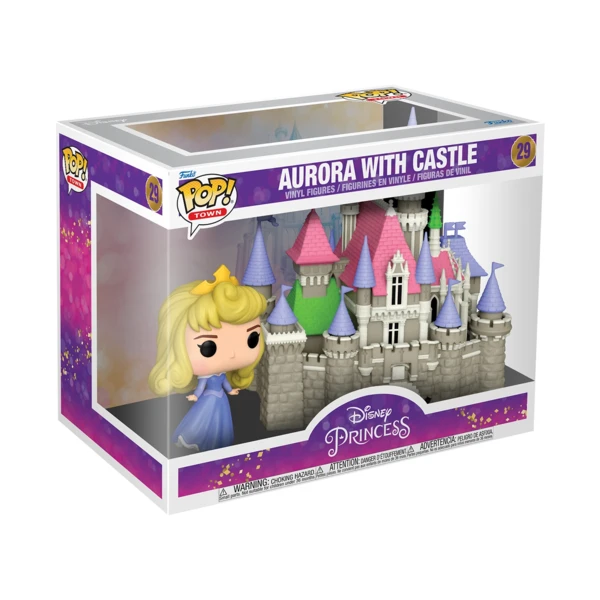 Funko Pop! TOWN Aurora With Castle, Disney Princess