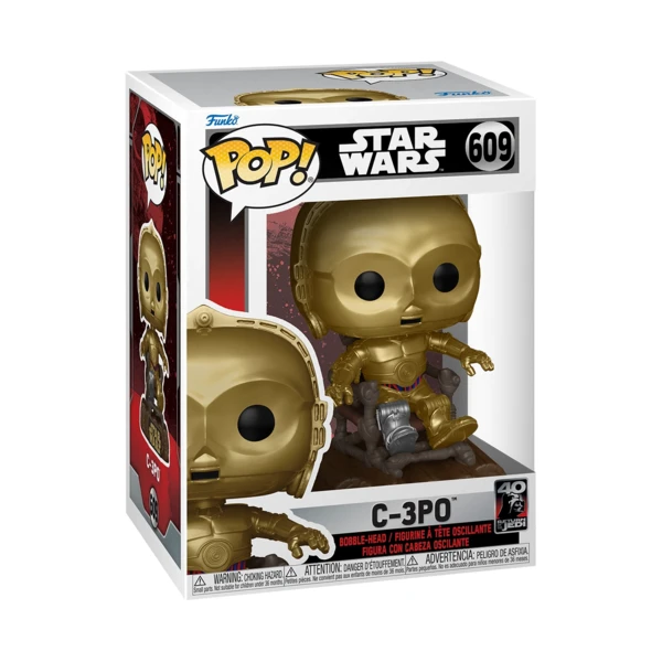 Funko Pop! C-3PO, Star Wars: Return Of The Jedi