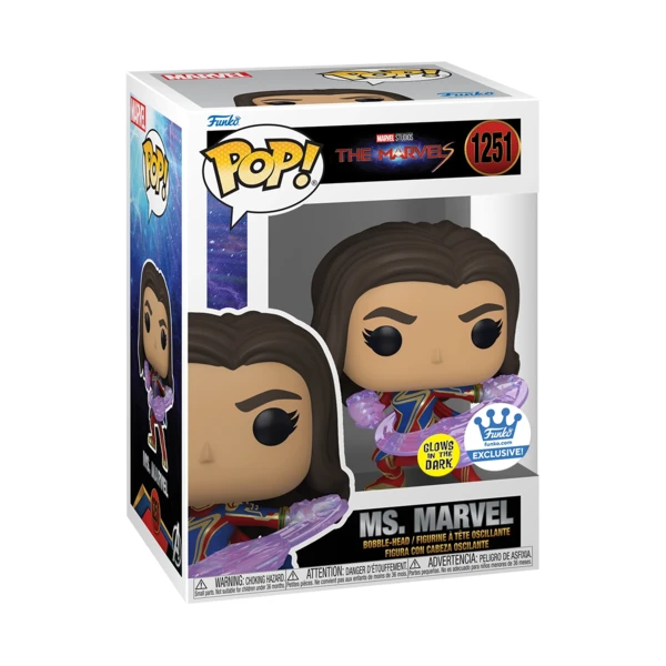 Funko Pop! Ms. Marvel (Glow), The Marvels