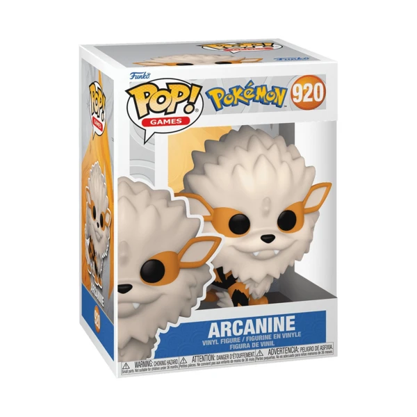 Funko Pop! Arcanine Pokémon Pop! Figure, Pokemon
