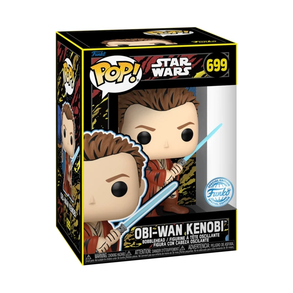 Funko Pop! Obi-Wan Kenobi (Retro), Star Wars: The Phantom Menace