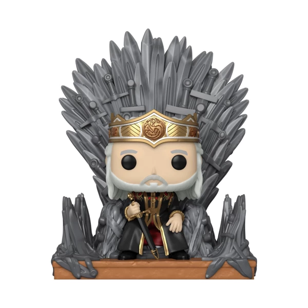 Funko Pop! DELUXE Viserys On The Iron Throne, House Of The Dragon