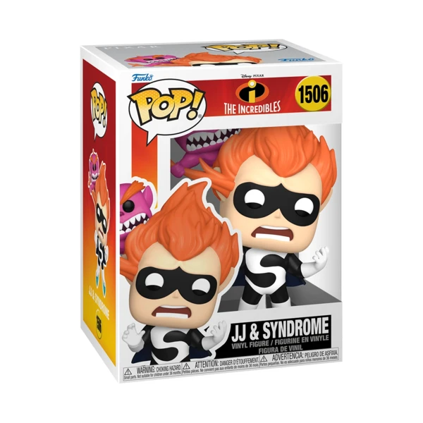 Funko Pop! Jj & Syndrome, The Incredibles