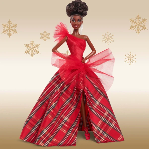 Barbie 2024 Holiday, Black Hair, 2024 Holiday Barbie