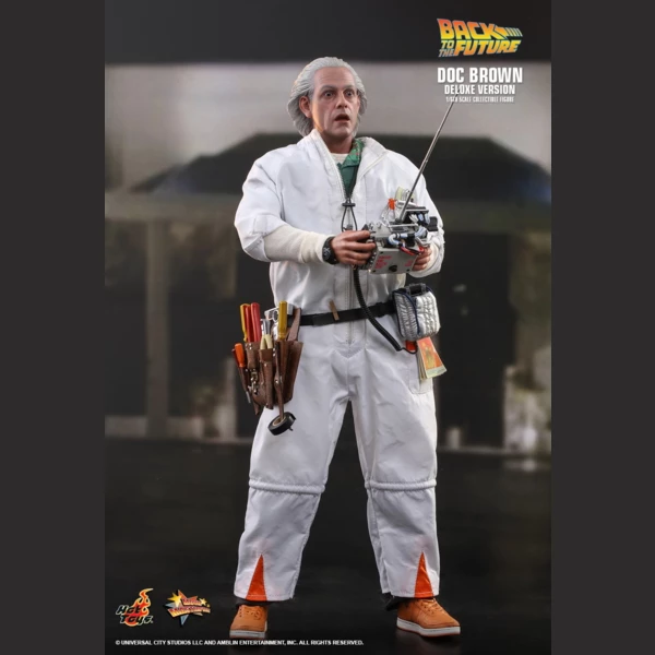 Hot Toys Doc Brown (Deluxe Version), Back to the Future