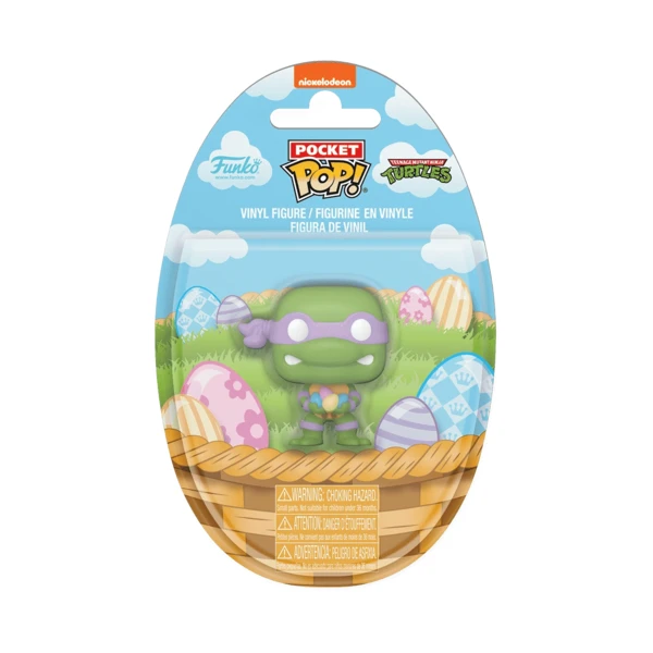 Funko Pop! Pocket Pop! Donatello with Easter Eggs, Teenage Mutant Ninja Turtles
