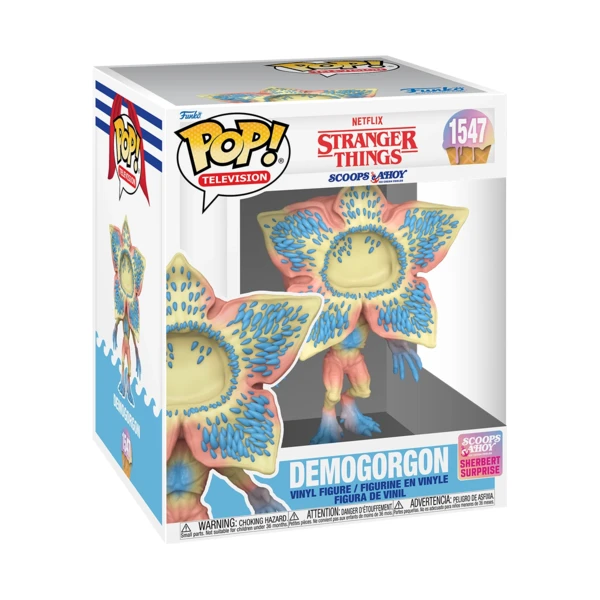 Funko Pop! SUPER Demogorgon (Scoops Ahoy), Stranger Things