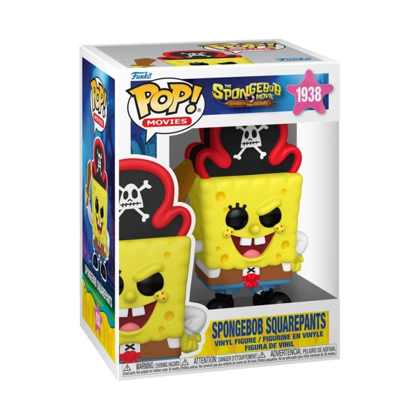 Funko Pop! SpongeBob SquarePants (Pirate), Animation