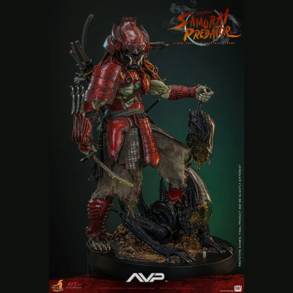 Hot Toys Alien vs Predator - Akaoni Samurai Predator (Akazonae)