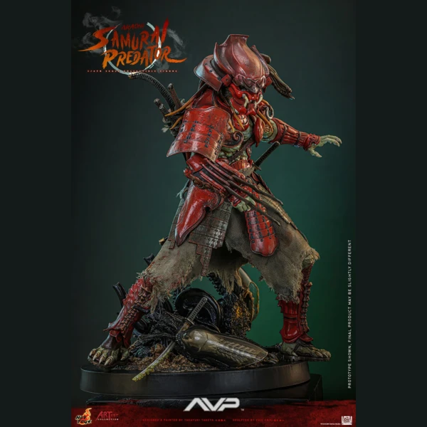 Hot Toys Alien vs Predator - Akaoni Samurai Predator (Akazonae)