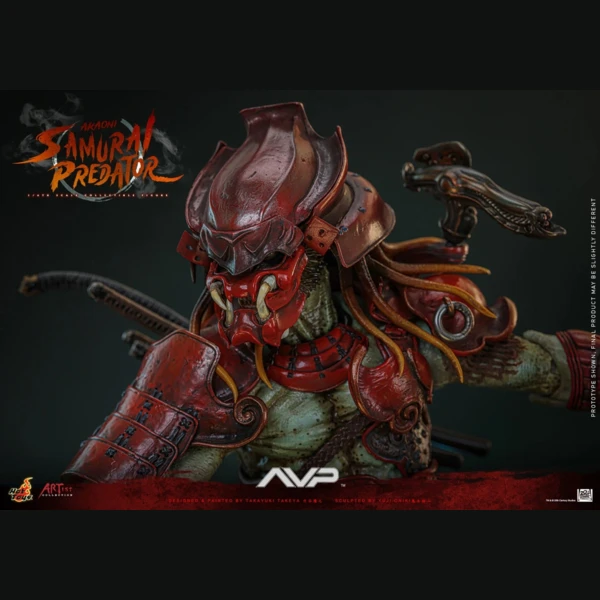 Hot Toys Alien vs Predator - Akaoni Samurai Predator (Akazonae)