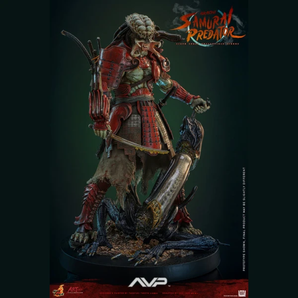 Hot Toys Alien vs Predator - Akaoni Samurai Predator (Akazonae)