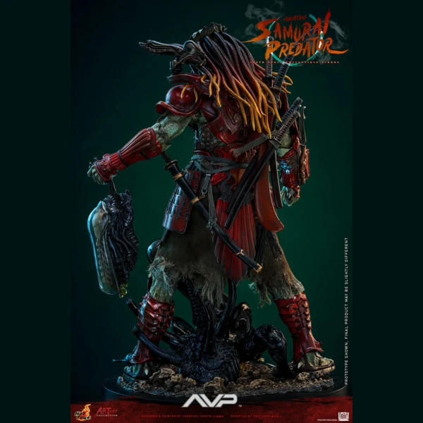 Hot Toys Alien vs Predator - Akaoni Samurai Predator (Akazonae)