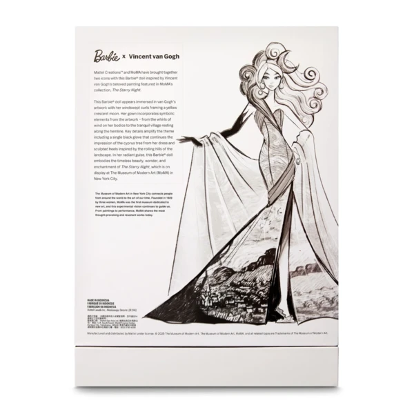 Barbie x MoMA Vincent van Gogh Doll, The Museum of Modern Art