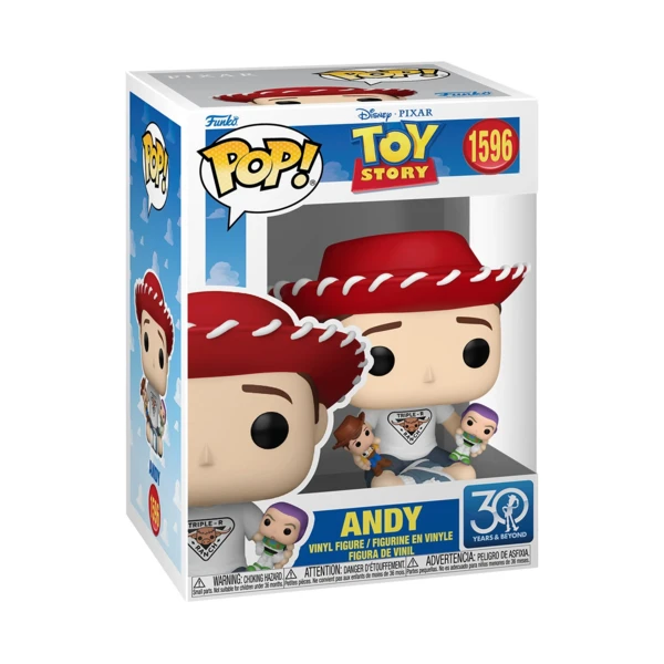 Funko Pop! Andy, Toy Story 30th Anniversary