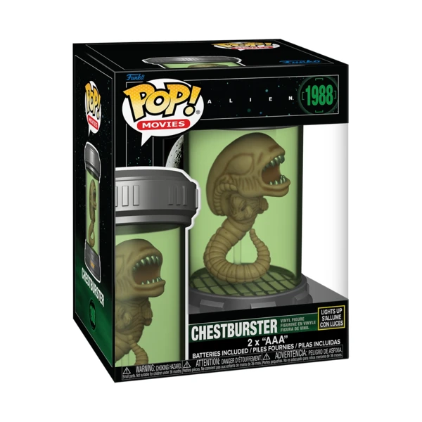 Funko Pop! Light Up Chestburster, Movies & TV