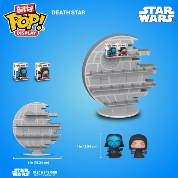 Funko Pop! Bitty Pop! Display Death Star