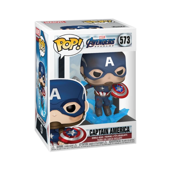 Funko Pop! Captain America (Mjolnir & Shield), Avengers Endgame