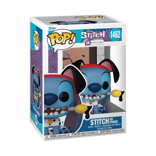 Funko Pop! Stitch as Pongo, Lilo And Stitch