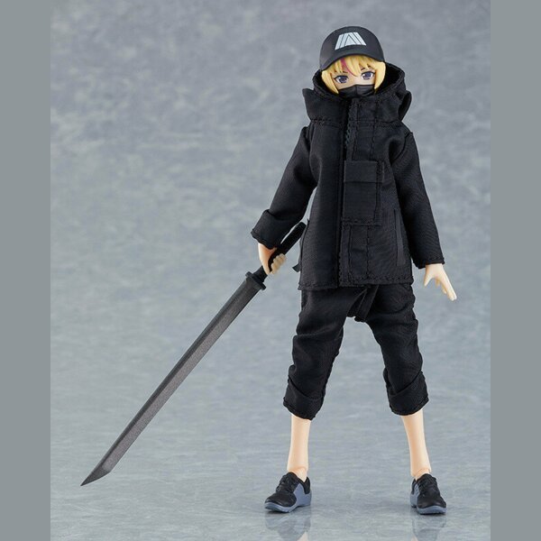 Max Factory Female Body (Yuki) with Techwear Outfit, figma Styles