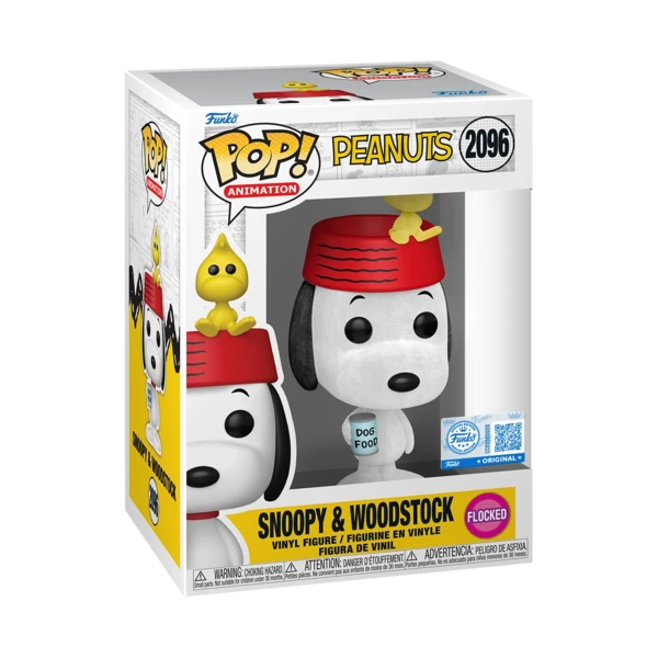 Funko Pop! Snoopy & Woodstock (Flocked)