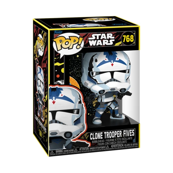 Funko Pop! Clone Trooper Fives (Retro), Star Wars