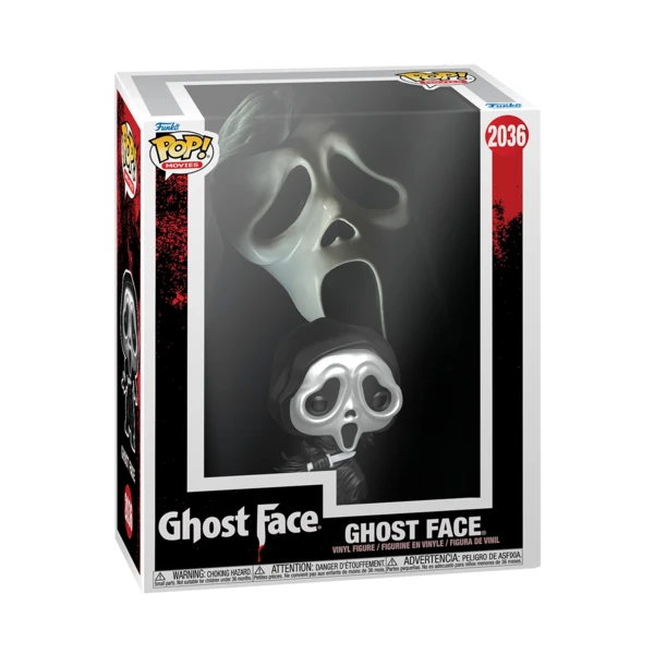 Funko Pop! Ghost Face (Metallic), Movies & TV