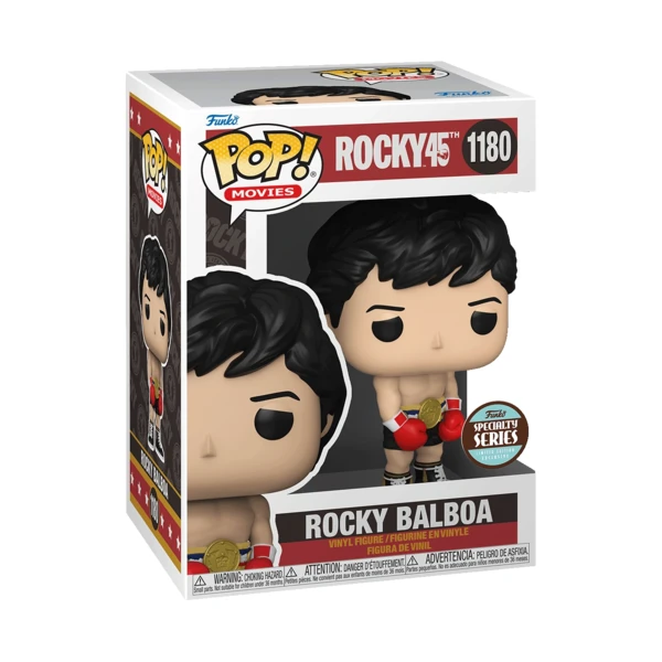 Funko Pop! Rocky Balboa With Gold Belt, Rocky 45Th Anniversary