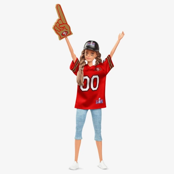 Barbie San Francisco 49ers, Champion Doll, NFL Super Bowl