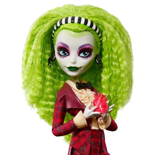 Monster High Betelgeuse and Lydia Doll 2-Pack (Beetlejuice Beetlejuice), Skullector