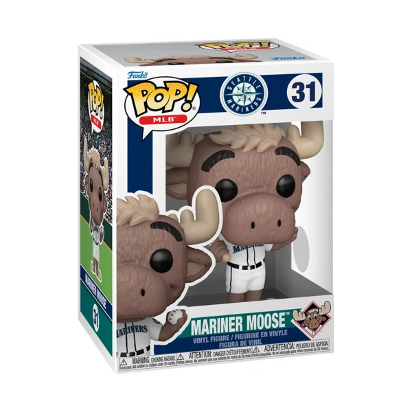Funko Pop! Mariner Moose,  Mlb: Seattle Mariners
